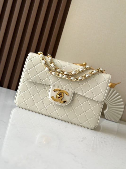 Chanel 2026 Classic Flap Bag 30cm Lambskin Gold Hardware