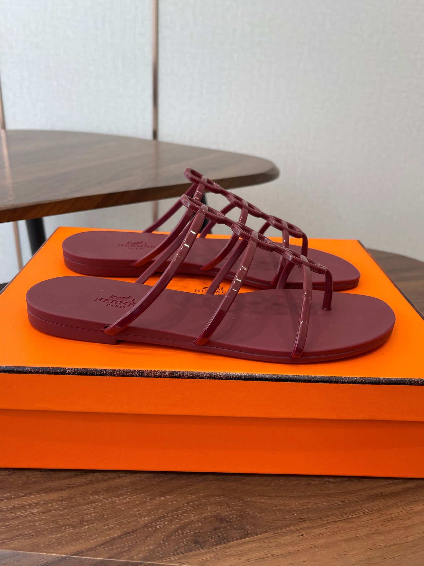 HM 26ss Pig Nose Sandals Rubber