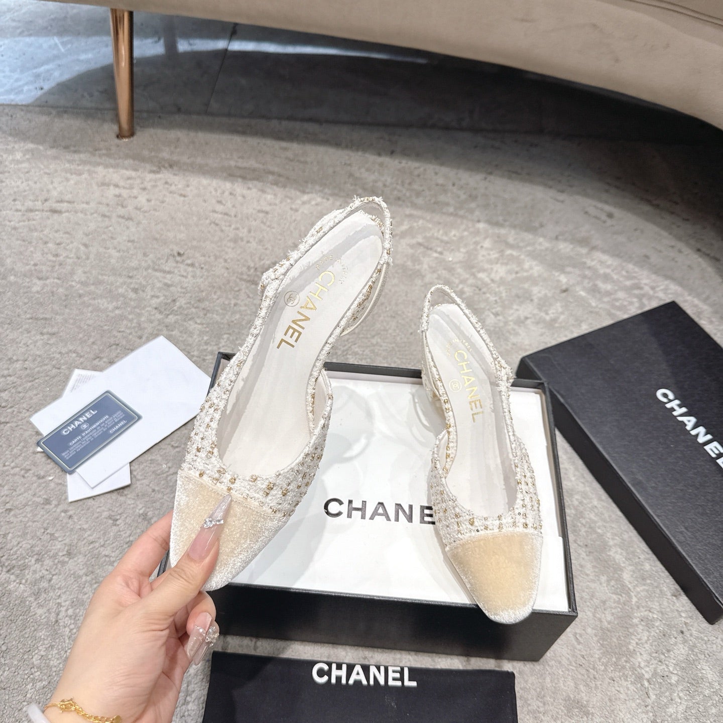 Chanel 2026 Sandals Sheepskin 826282