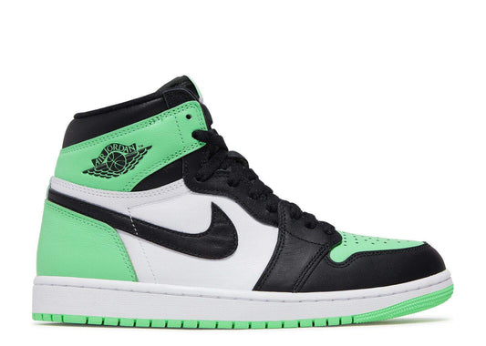 Air Jordan 1 Retro High OG Green Glow Revered Footwear Sneakers - Cushioned S...