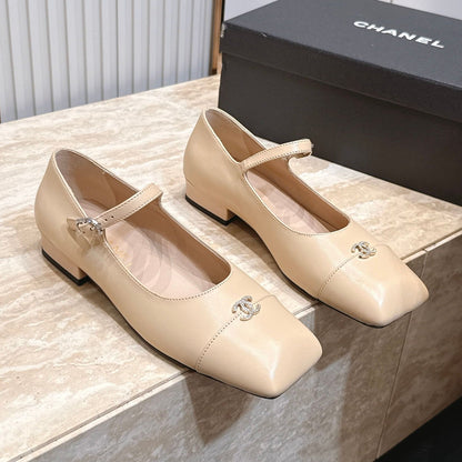 Chanel 2026 Ballet Flat 25mm Suede Calfskin 899012