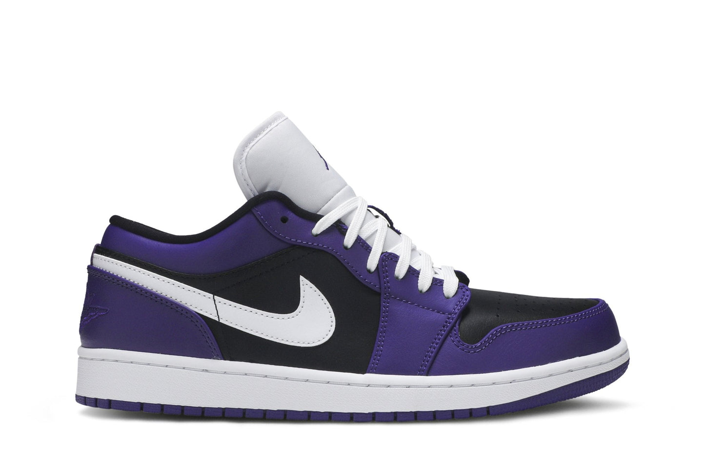 Air Jordan 1 Low Court Purple Sneakers - Modern Classic