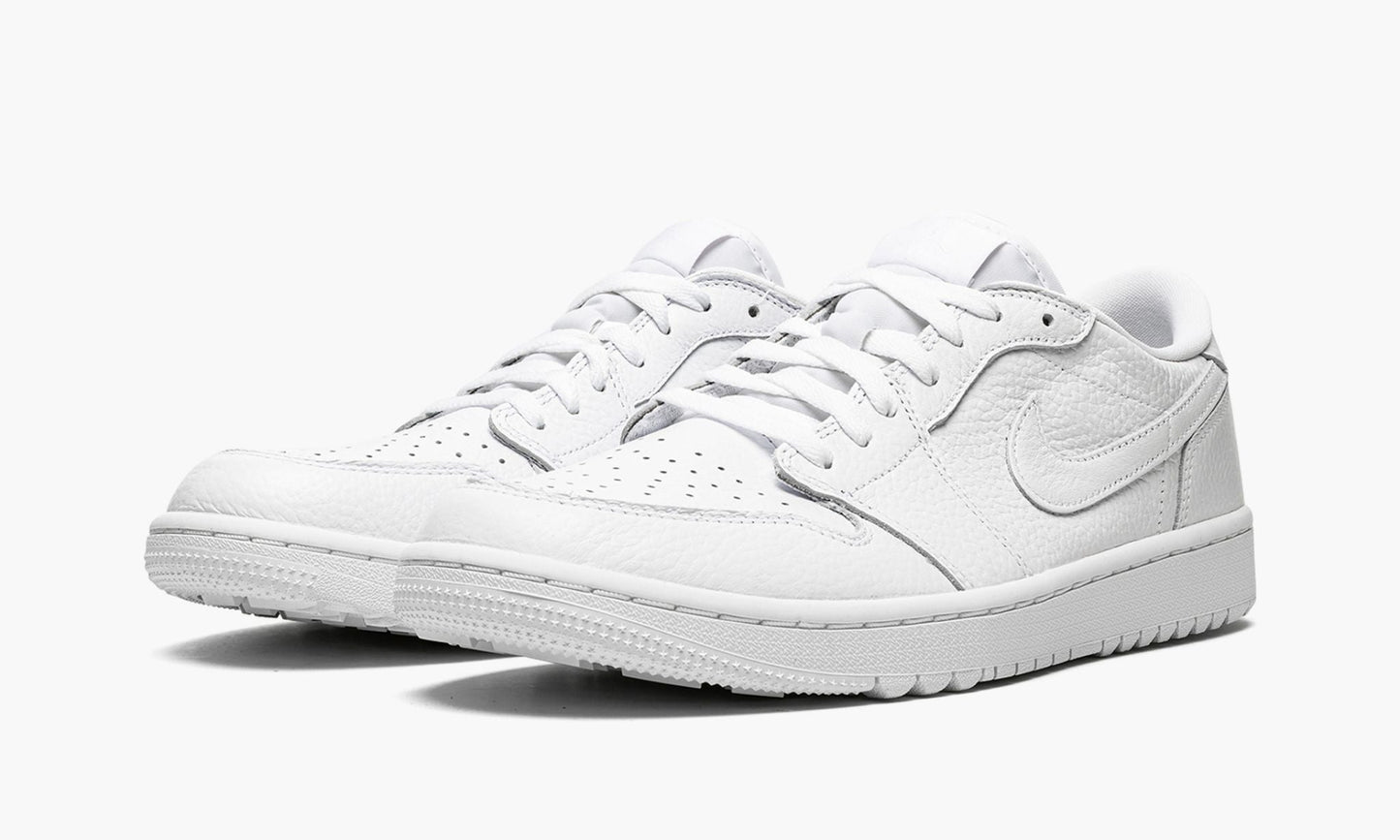 Air Jordan 1 Low Golf “Triple White” Sneakers - Streetwear Essential