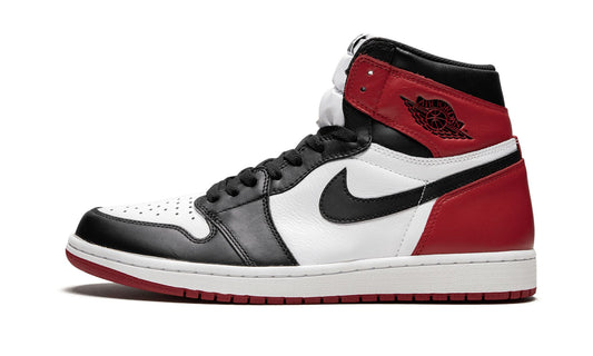 Air Jordan 1 Retro High OG Black Toe Sneakers - Heritage Edition