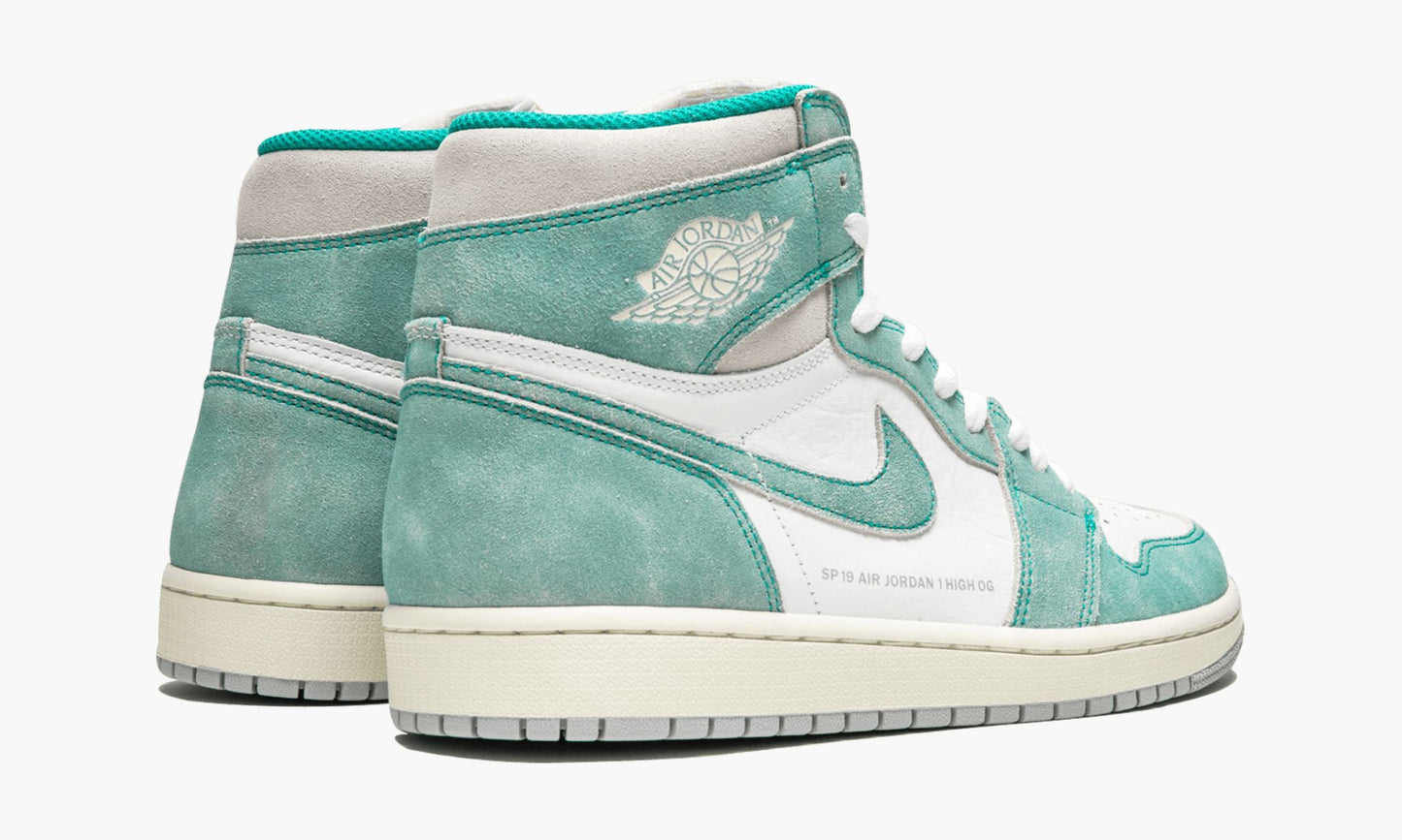 Air Jordan 1 Retro High OG Turbo Green Sneakers - Hall of Fame