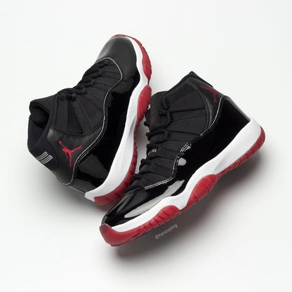 Air Jordan 11 Bred 378037 Sneakers - Performance Runner