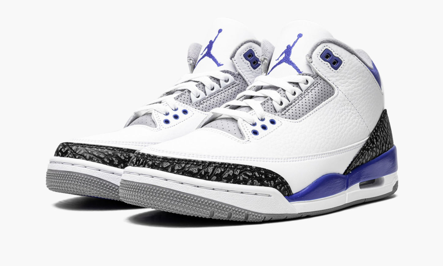 Air Jordan 3 Retro Racer Blue Sneakers - Hype Release | Collector's Pick