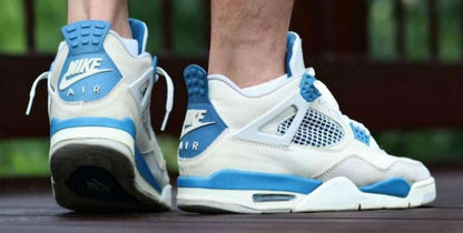 Air Jordan 4 Retro Military Blue 2012 Sneakers - Court Classic