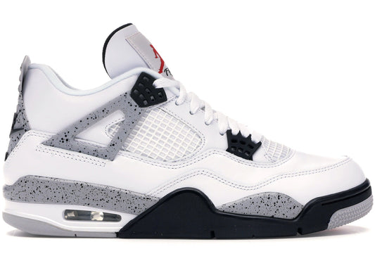 Air Jordan 4 Retro OG White Cement 840606 Sneakers - Fresh Drop