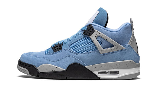 Air Jordan 4 Retro University Blue Sneakers - Limited Edition