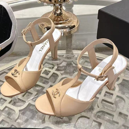 Chanel 2026 Platform Sandals Sheepskin 834306