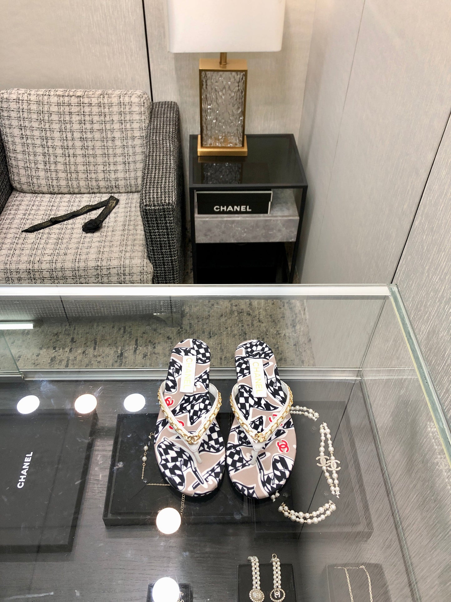 Chanel 2026 Flip-Flops Sheepskin 826149