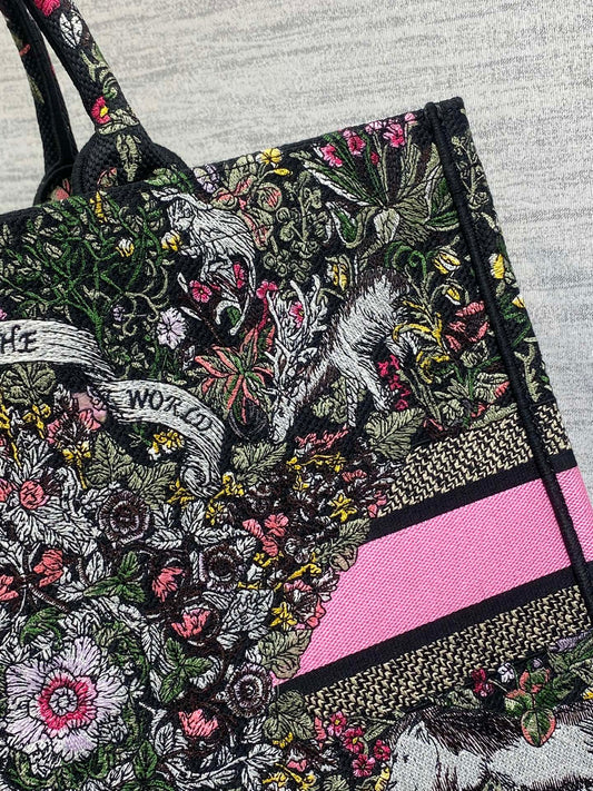 Dior 2026 Around The World Tote Bag Canvas 542528