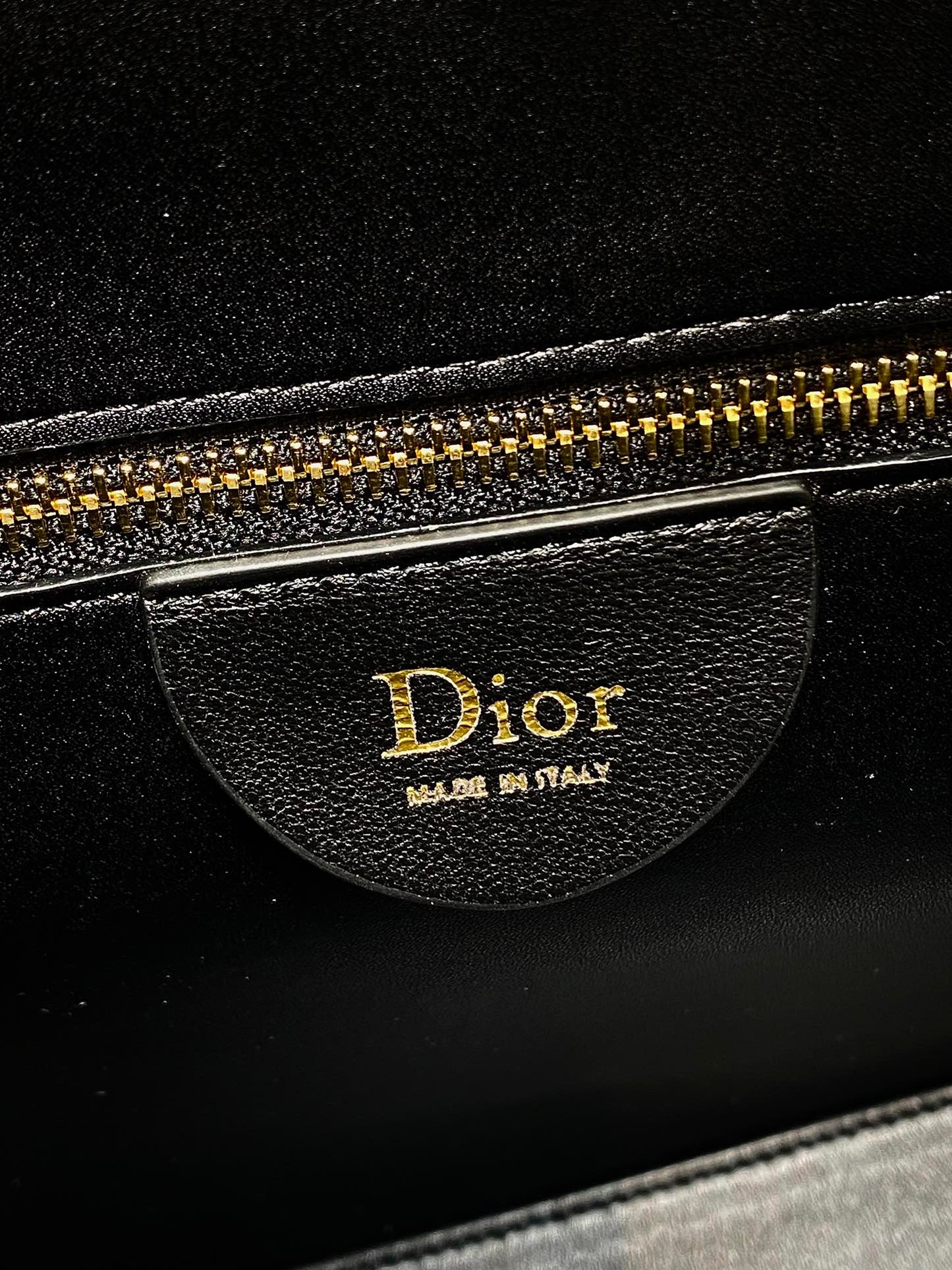 Dior 2026 Diorly Bag 31.5cm Black Flat Cannage Calfskin 286592