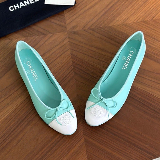 Chanel 2026 Ballet Flat Lambskin And Suede 907860