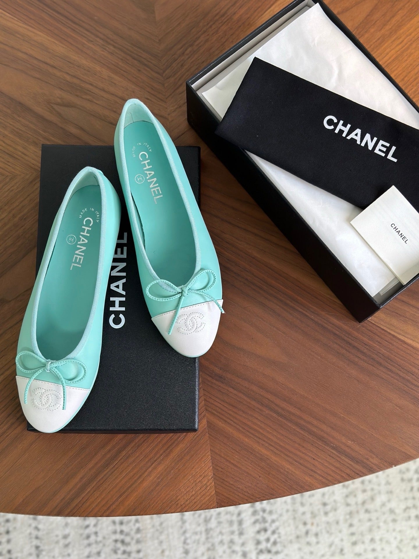 Chanel 2026 Ballet Flat Lambskin And Suede 907860