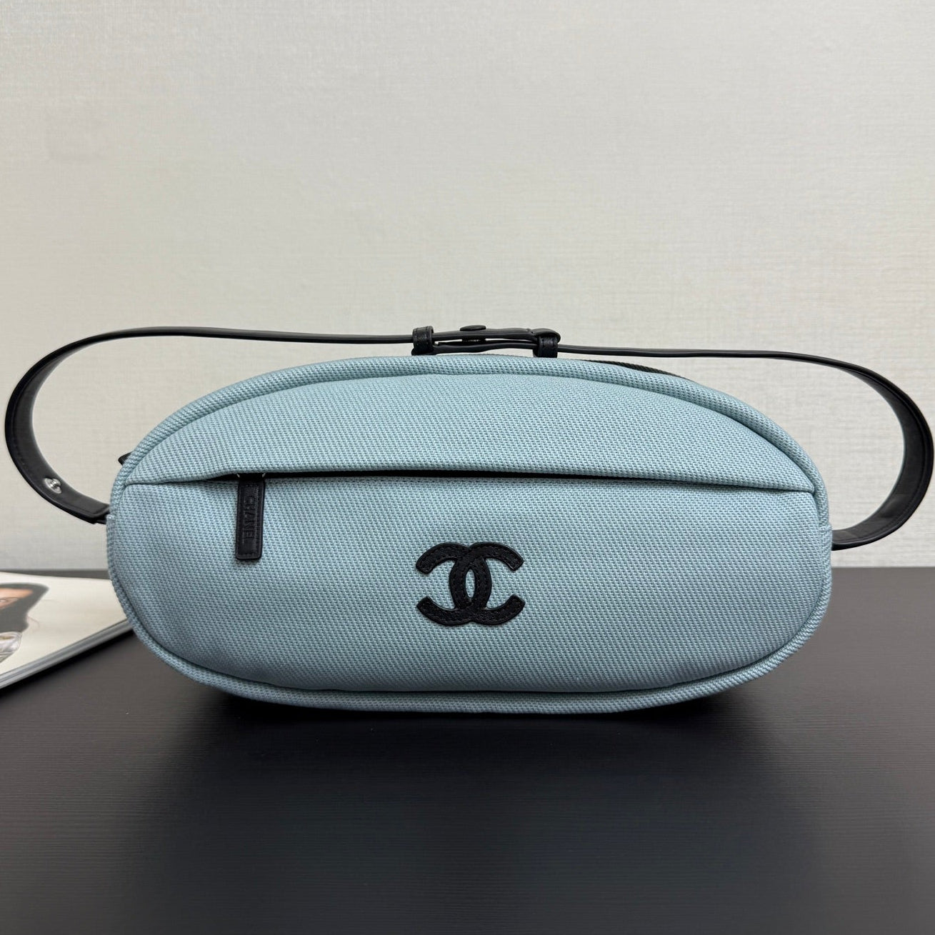 Chanel 2026 Oval Bag 36cm Canvas Leather