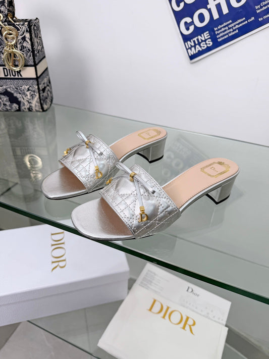 Dior 2026 Sandal 45mm Metallic Leather 844877
