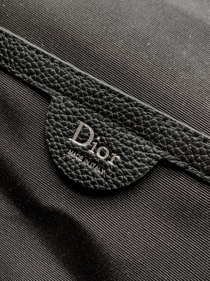 Dior 2026 Saddle Heritage Backpack With Flap 42cm Fabric Leather 355424