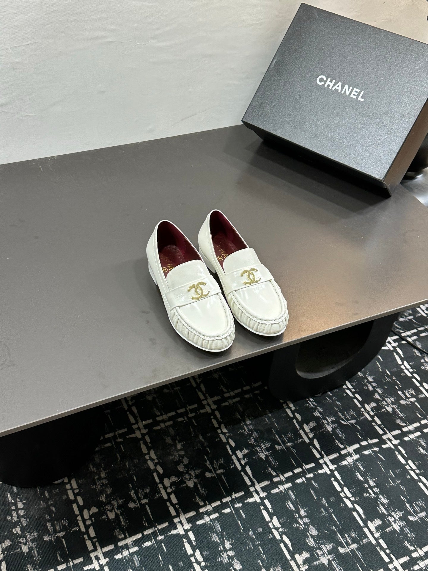 Chanel 2026 New Loafers Patent Leather Sheepskin 832500