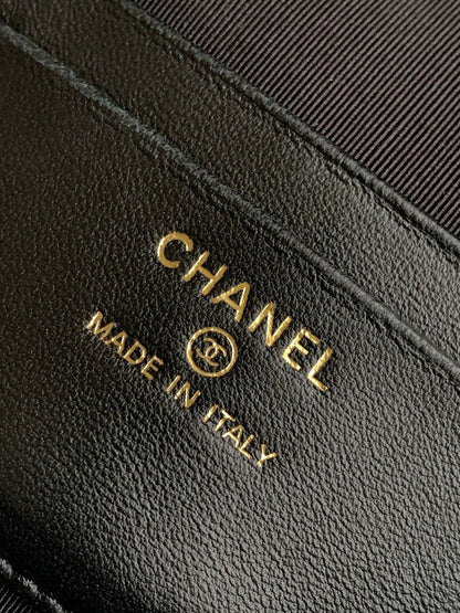 Chanel 2026 Shopping Bag 36cm Burgundy Black Suede Calfskin 348236