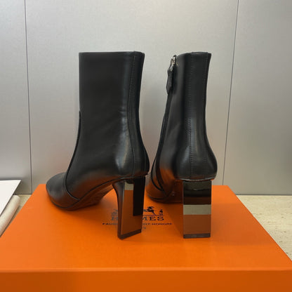 HM 26ss Lolita Chelsea Boots 80 Black Calfskin 607089