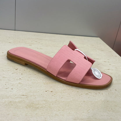 HM 26ss Oran Sandals Pink Calfskin 607231