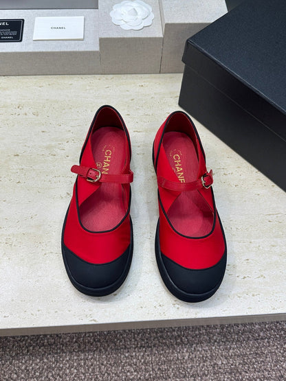 Chanel 2026 Flat Round Toe Loafers Sheepskin 830429