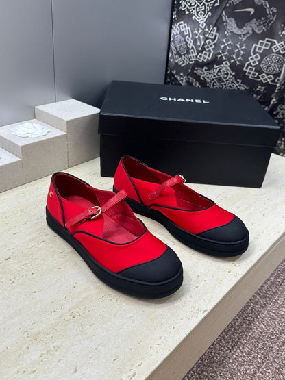 Chanel 2026 Flat Round Toe Loafers Sheepskin 830429