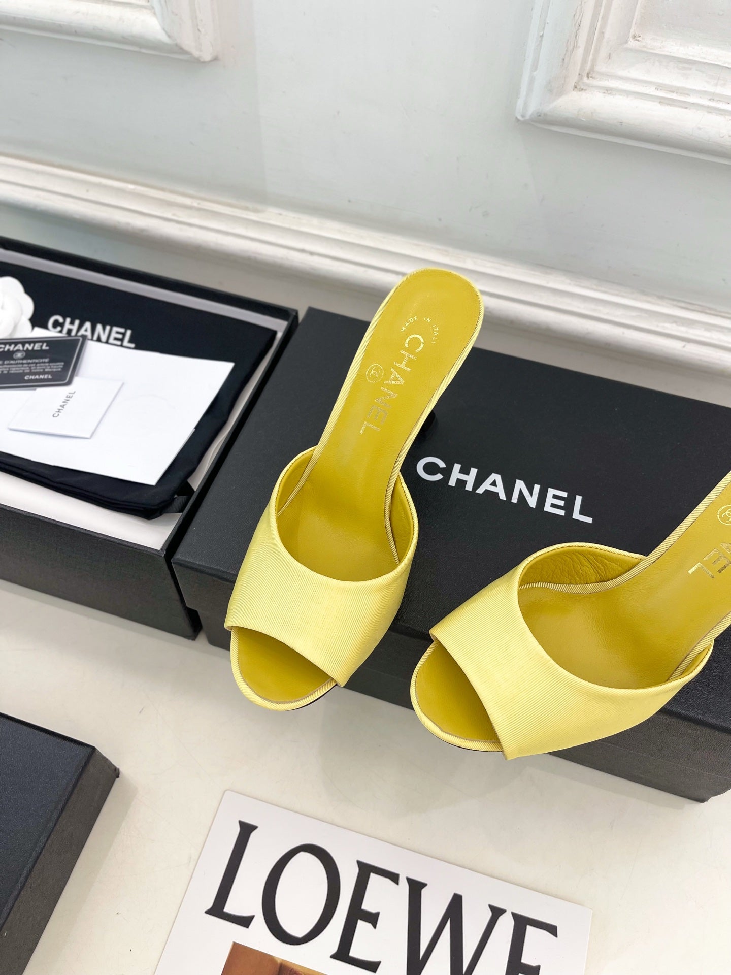 Chanel 2026 Mary Jane High Heels 9cm Lambskin Sheepskin Leather 832335