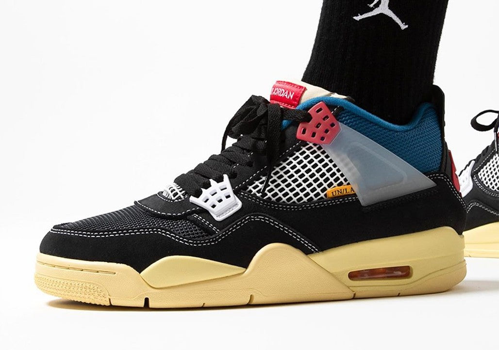 Jordan 4 Retro Union Off Noir Sneakers - Fresh Drop | Sneakerhead Pick