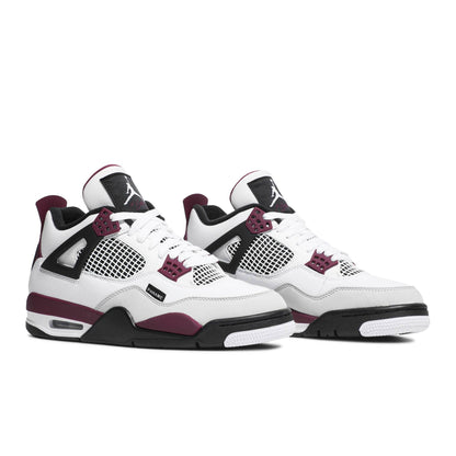Paris Saint-Germain x Air Jordan 4 Retro GS Bordeaux CZ6509-100 | Coveted Pair